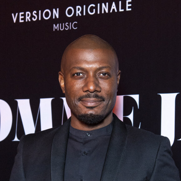 Harry Roselmack au photocall de la soirée "Unis comme jamais" au profit de l'Unicef, au pavillon Cambon à Paris. Le 8 novembre 2021. © Pierre Perusseau / Bestimage 