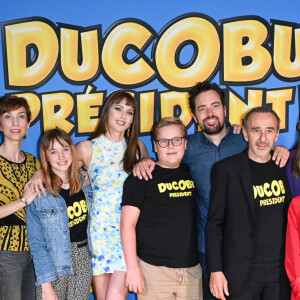 Francois Levantal, Emilie Decaen, Adèle Barazzuol, Frederique Bel, Gabin Tomasino, Loic Legendre et Elie Semoun - Avant-première du film "Ducobu Président !" à l'UGC Normandie à Paris le 3 juillet 2022 © Guirec Coadic / Bestimage
