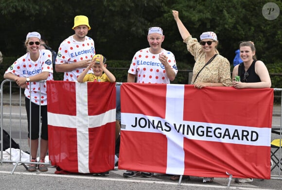 Première étape de la 109e édition du Tour de France 2022 à Copenhague au Danemark le 1er juillet 2022