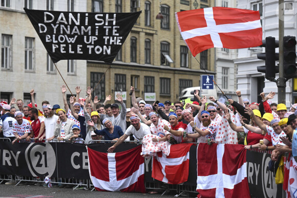 Première étape de la 109e édition du Tour de France 2022 à Copenhague au Danemark le 1er juillet 2022