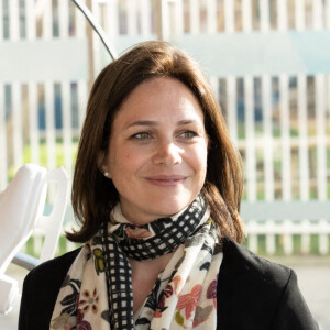 Info - Nathalie Péchalat perd son poste à la présidence de la Fédération française des sports de glace - Nathalie Pechalat, présidente de la Fédération française des sports de glace (FFSG) lors de la présentation de la sculpture "20 février 1998, Nagano" de l'artiste Pierre Larauza, le sculpteur à Montpellier, France, le 22 mars 2022. © Stéphanie Gouiran/Panoramic/Bestimage