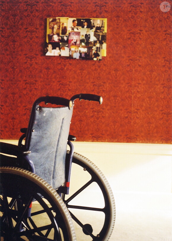 Illustration d'un fauteuil roulant.