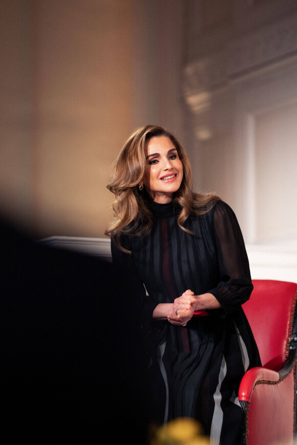 Le roi Abdallah II et la reine Rania de Jordanie reçoivent le prix "Path to Peace Award" à New York.