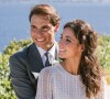Rafael Nadal et son épouse Maria Francisca Perelló, le jour de leur mariage à Majorque, le 19 octobre 2019.
