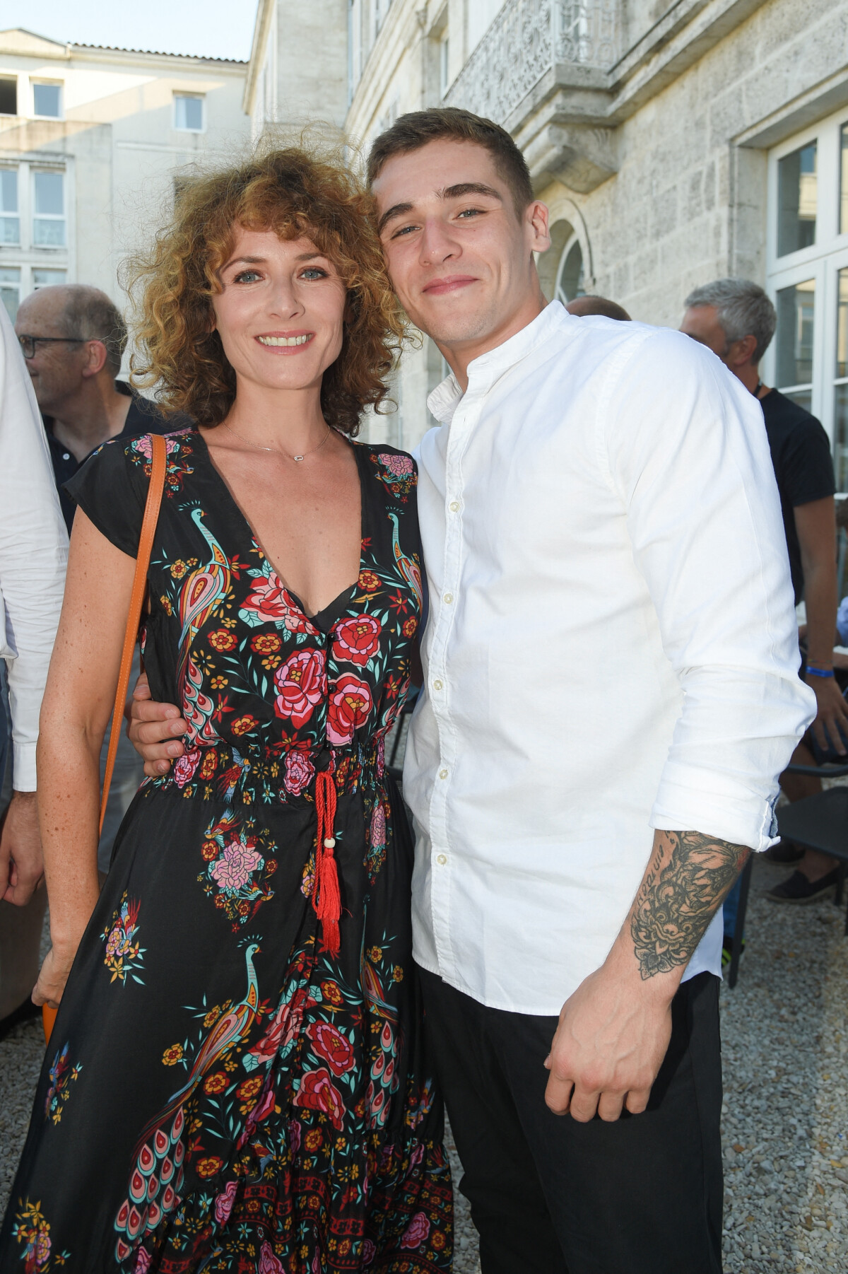 Photo : Elsa Lunghini et son fils Luigi Kröner lors du premier jour de ...