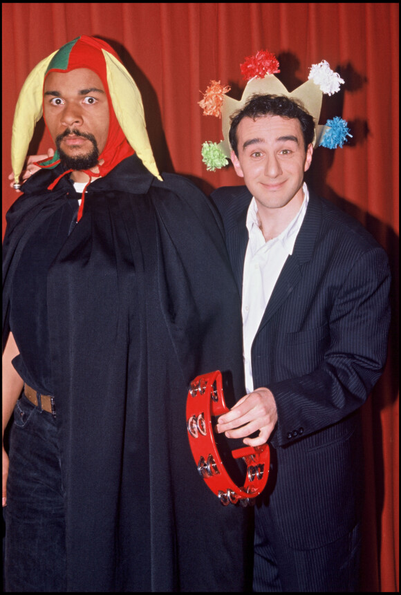Elie Semoun et Dieudonné en 1995.