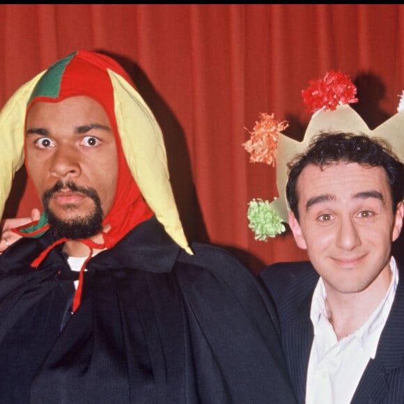 Elie Semoun et Dieudonné en 1995.