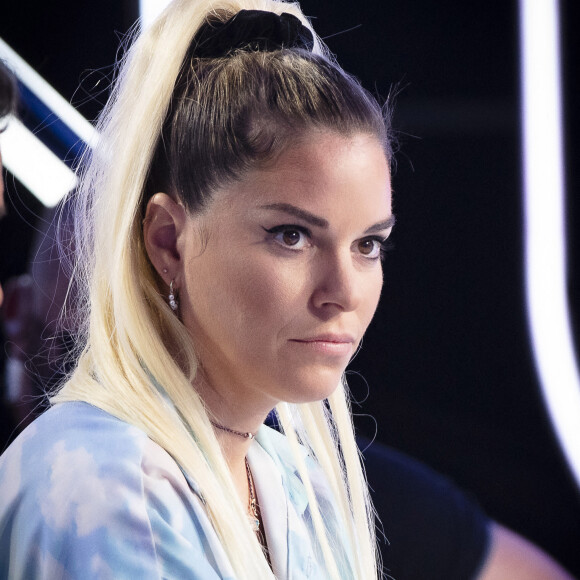 Exclusif - Sophie Tapie - Emission TPMP (Touche Pas à Mon Poste) présenté par C.Hanouna en direct le 28 Septembre 2021 sur C8, avec pour invités s.Tapie - Paris le 28 Septembre 2021 © Jack Tribeca / Bestimage 