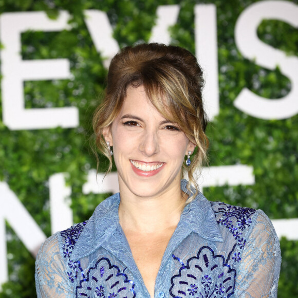 Lea François pour la série Plus belle la vie, sur le photocall du 60eme Festival de Télévision de Monte-Carlo au Grimaldi Forum à Monaco le 19 juin 2021.