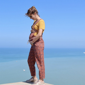 Léa François annonce être enceinte de son deuxième enfant - Instagram