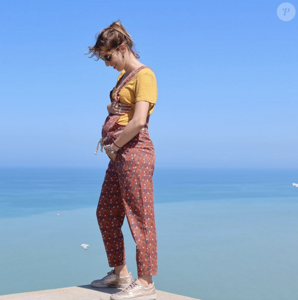 Léa François annonce être enceinte de son deuxième enfant - Instagram