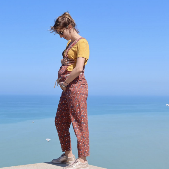 Léa François annonce être enceinte de son deuxième enfant - Instagram