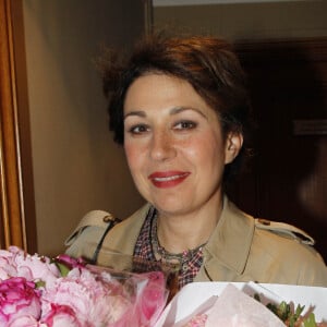 Valérie Benguigui - représentation de la pièce "Le Dindon" à Paris le 22 mai 2012.