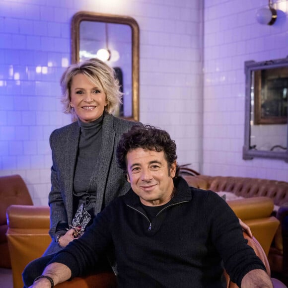 Patrick Bruel lors de l'enregistrement de sa surprise pour l'émission "La Lettre", à La cantine sauvage à La Plaine-Saint-Denis à Paris, présentée par Sophie Davant et diffusée le 16 janvier 2021 sur France 2. Le 5 décembre 2020 © Cyril Moreau / Bestimage 