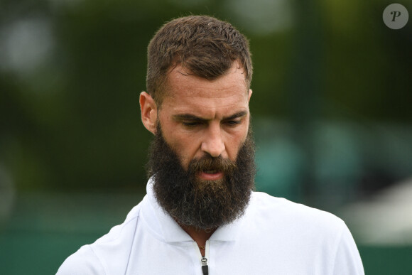 Benoit Paire - France au tournoi de Wimbledon (Jour 1) au All England Lawn Tennis and Croquet Club à Londres, Royaume Uni, le 27 juin 2022. © Chryslene Caillaud/Panormic/Bestimage