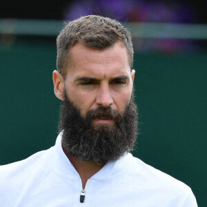 Benoît Paire lors du tournoi de tennis de Wimbledon, le 28 juin 2022.