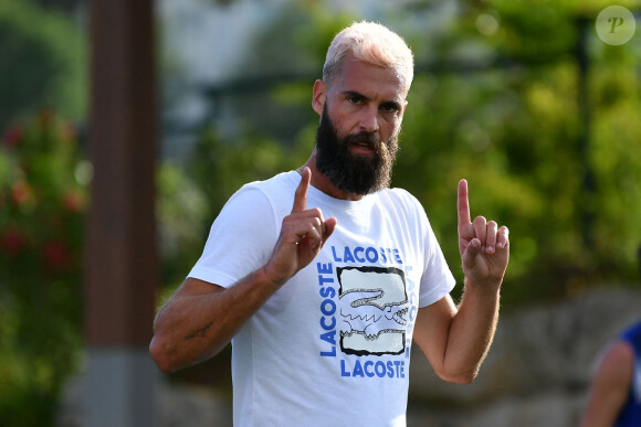 Benoit Paire - Lancement de l'UTS, Ultimate Tennis Showdown, le tournoi de tennis de l'entraineur Patrick Mouratoglou à Sophia Antipolis le 11 juin 2020. © Antoine Couvercelle / Panoramic / Bestimage 