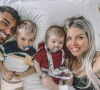 Jessica Thivenin et Thibault Garcia, stars de télé-réalité, forment une jolie famille avec leurs enfants Maylone et Leewane.