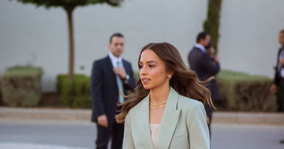 La princesse Iman bint Abdallah de Jordanie lors de la célébration du ...