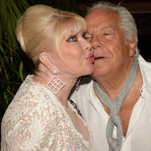 Exclusif - Ivana Trump et Massimo Gargia - M.Gargia fête son 78ème anniversaire à l'hôtel de Paris à Saint-Tropez, Côte d'Azur, France, le 19 août 2018. © Rachid Bellak/Bestimage 