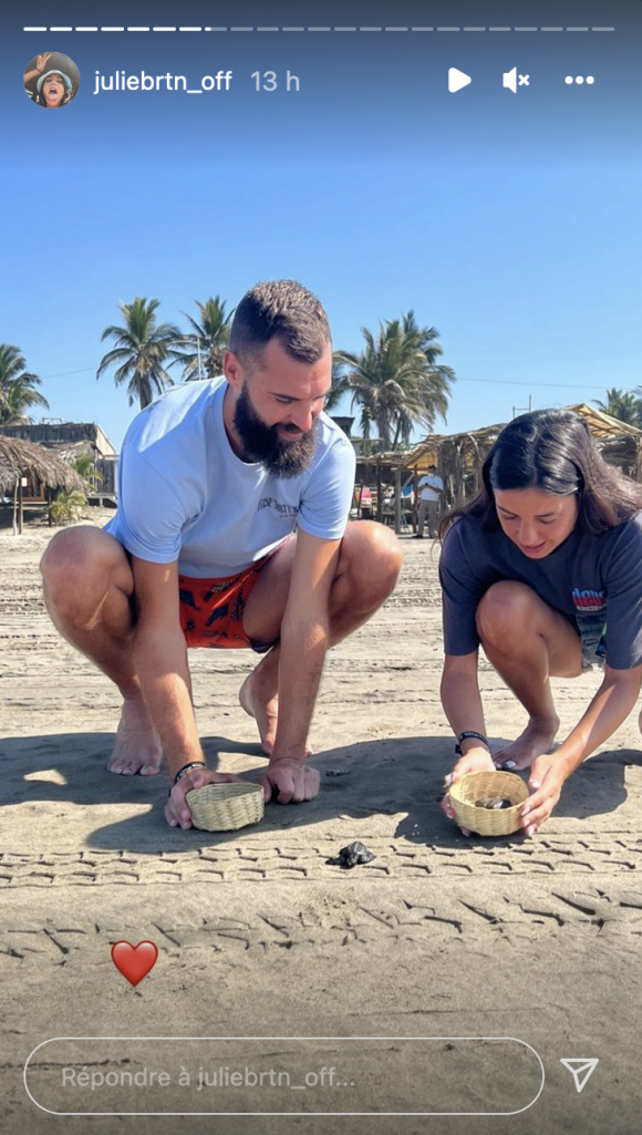 Julie Bertin (La Villa des coeurs brisés) est en couple avec le tennisman Benoit Paire.