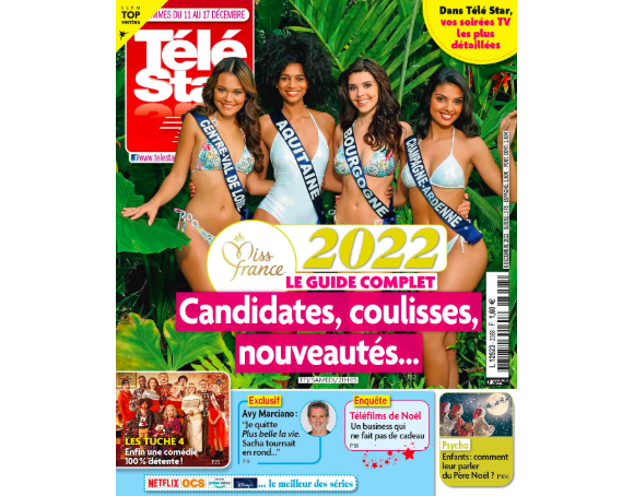 Couverture du magazine Télé Star.
