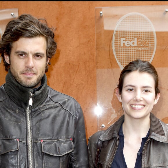 Lannick Gautry et Louise Monot - 10e journée du tournoi de Roland Garros 2010.