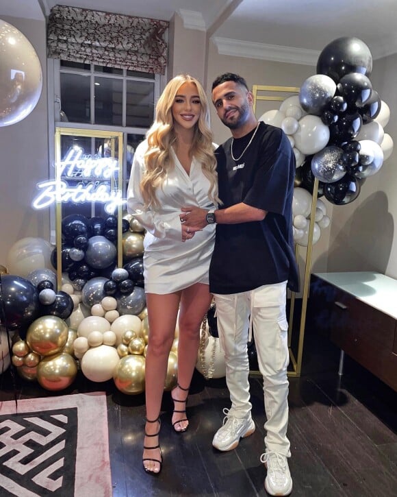 Combien Mahrez a dépensé dans le « Baby shower » de sa future fille avec Taylor  Ward ?