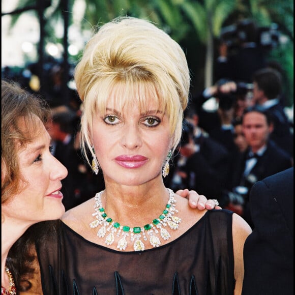 Ivana Trump au Festival de Cannes 2000. 