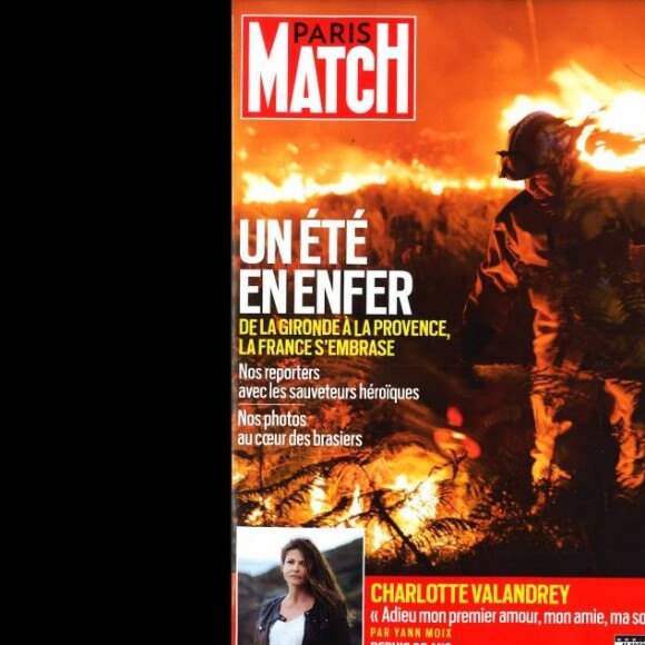 La couverture de Paris Match du jeudi 21 juillet 2022.