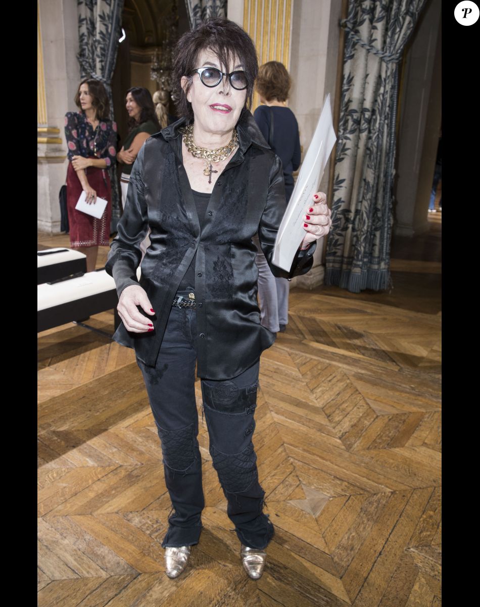La chanteuse Dani - People au défilé de mode prêt-à-porter printemps-été 2017 "Lanvin" à Paris. Le 28 septembre 2016 © Olivier Borde / Bestimage