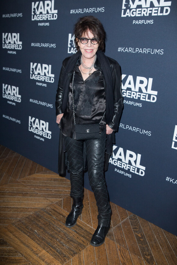 La chanteuse Dani - Lancement du parfum Karl Lagerfeld au Palais Brongniart à Paris le 11 mars 2014. 