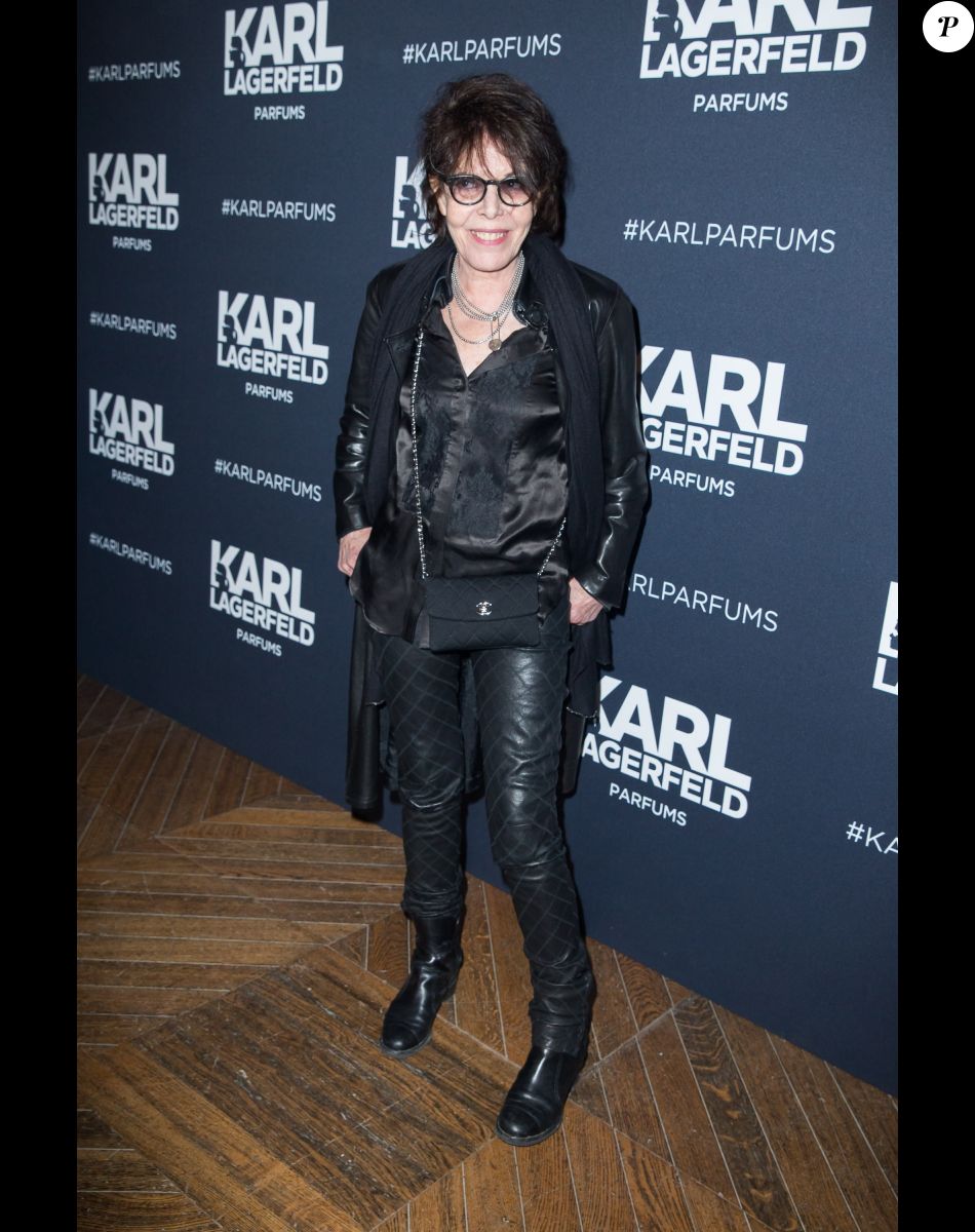 La chanteuse Dani - Lancement du parfum Karl Lagerfeld au Palais Brongniart à Paris le 11 mars 2014.