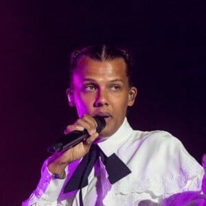 Le chanteur Stromae lors du Festival de Coachella à indio, Los Angeles, Californie, Etats-Unis, le 23 avril 2022. © Daniel DeSlover/Zuma Press/Bestimage