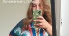 Marilou Berry dévoile sa nouvelle coiffure sur Instagram. Le 26 juillet 2022.