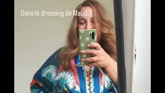 Marilou Berry dévoile sa nouvelle coiffure sur Instagram. Le 26 juillet 2022.