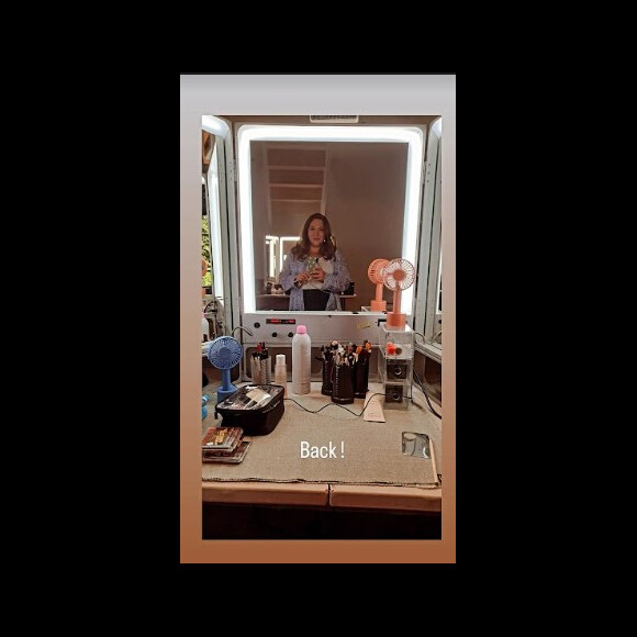 Marilou Berry sur Instagram. Le 25 juillet 2022.