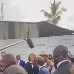Joalukas Noah a rencontré le président de la république au Cameroun. @ Instagram / Joalukas Noah