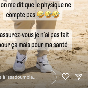 Issa Doumbia se livre sur sa perte de poids sur Instagram.