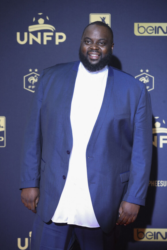 Issa Doumbia au photocall de la 28ème cérémonie des trophées UNFP (Union nationale des footballeurs professionnels) au Pavillon d'Armenonville à Paris, France, le 19 mai 2019.