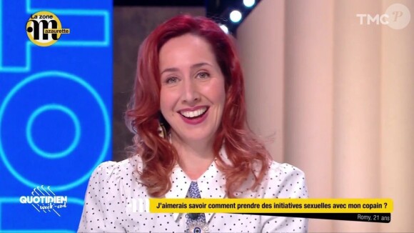 Maïa Mazaurette dans "Quotidien", sur TMC