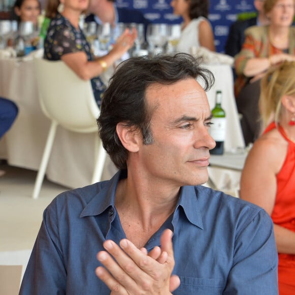 Exclusif - Anthony Delon - People dans la tente VIP - Longines Paris Eiffel Jumping au Champ de Mars à Paris, le , le 7 juillet 2019. © Veeren Ramsamy/Bestimage 