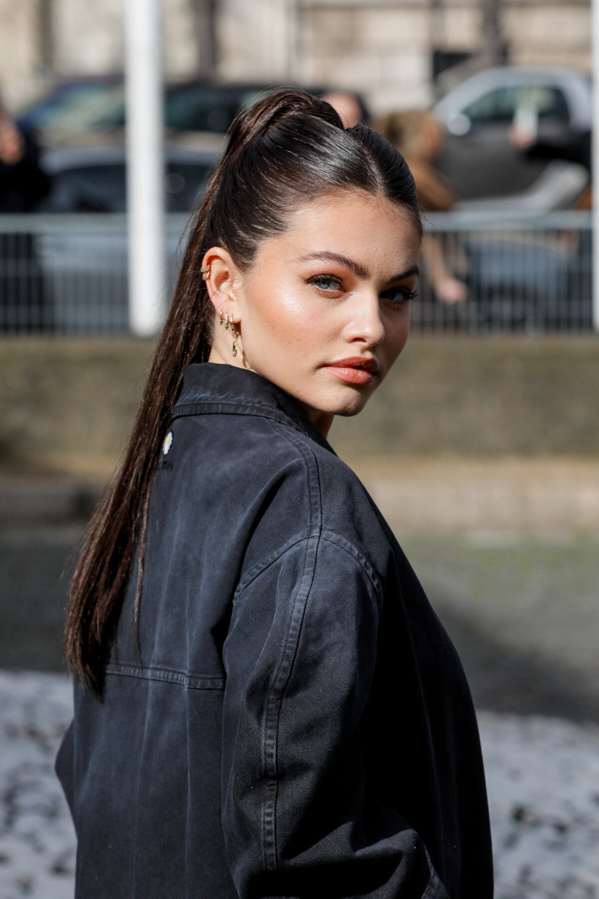 Photo : Thylane Blondeau - Arrivées au défilé Miu Miu collection prêt-à