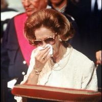 Mort du roi Baudouin de Belgique : l'émotion de la reine Fabiola lors de ses obsèques, des photos déchirantes