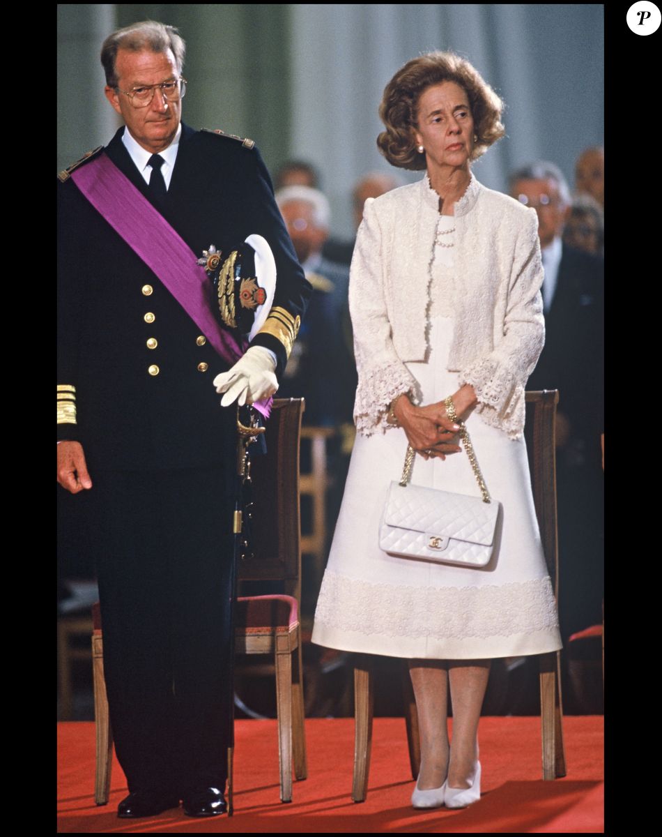 Mort du roi Baudouin de Belgique : l'émotion de la reine Fabiola lors ...