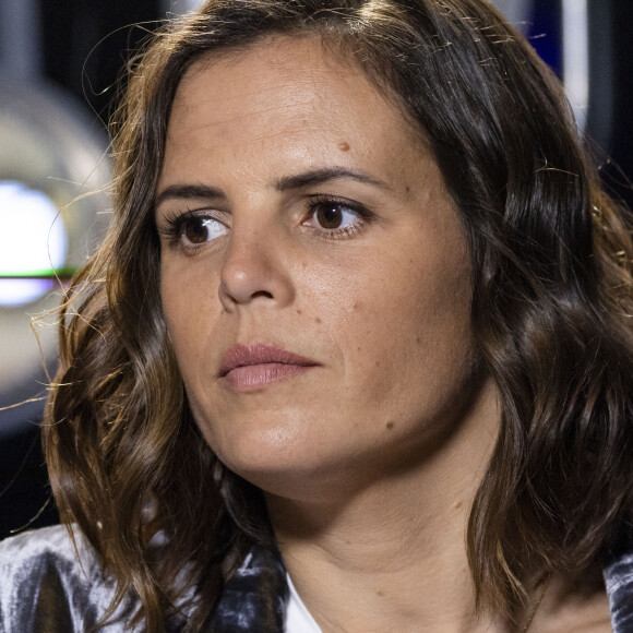 Exclusif -  Laure Manaudou - Backstage - Enregistrement de l'émission "La Chanson secrète 11" à Paris, diffusée le 24 juin sur TF1. © Cyril Moreau / Bestimage 