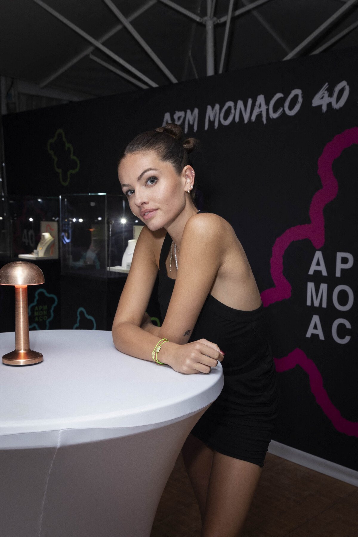 Photo Thylane Blondeau lors de la soirée des ans du bijoutier APM Monaco à la plage La