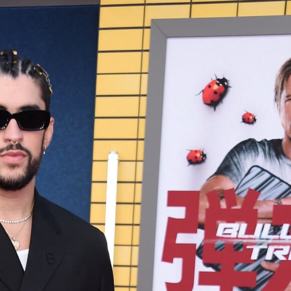 Bad Bunny à la première du film "Bullet Train" à Los Angeles, le 1er août 2022. 