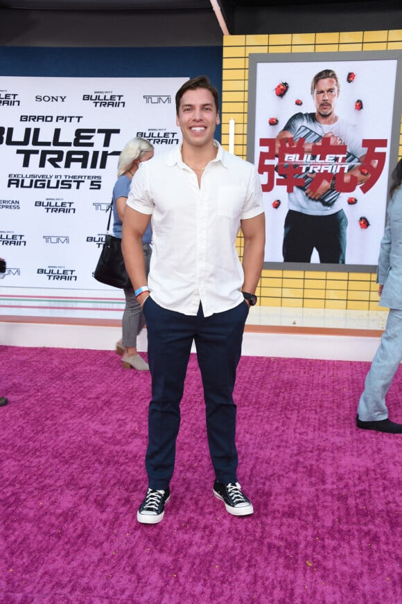 Joseph Baena à la première du film "Bullet Train" à Los Angeles, le 1er août 2022. 