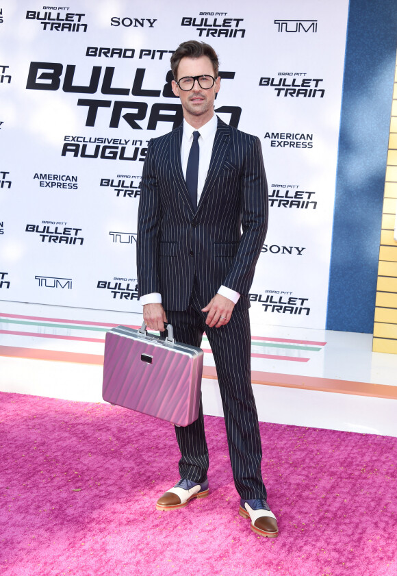 Brad Goreski à la première du film "Bullet Train" à Los Angeles, le 1er août 2022. 